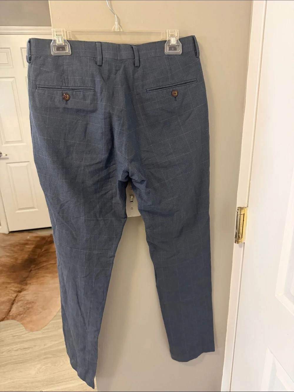 J.Crew Ludlow Slim-fit unstructured suit pant in Irish cotton-linen blend 29/32